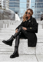 Palton  Cojoc Touch Of Cold negru