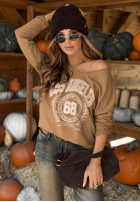Tricou z nadrukiem LA City camel