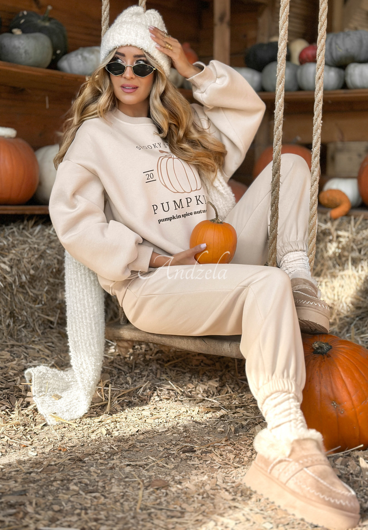 Set de trening format din hanorac și pantaloni Pumpkins