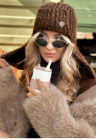 Căciulă uszatka First Frost ciocolatie
