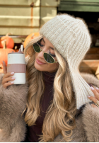 Căciulă uszatka First Frost bej