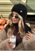 Căciulă uszatka First Frost negru
