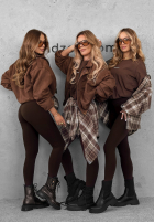 Geacă bomberka Give Me Truth ciocolatie