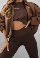 Colanți I Am Ready Now ciocolatii