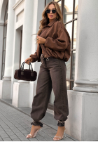 Geacă bomberka Give Me Truth ciocolatie