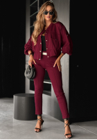 din denim Geacă That’s The Point burgundowa