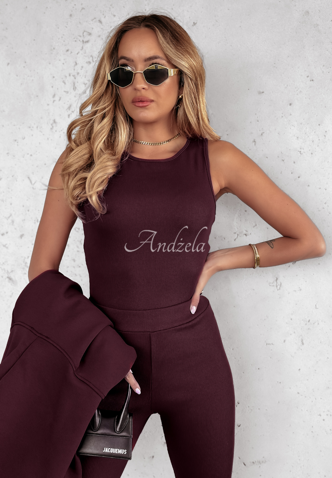 Compleu 3in1 Super fit colanți, Top  și hanorac