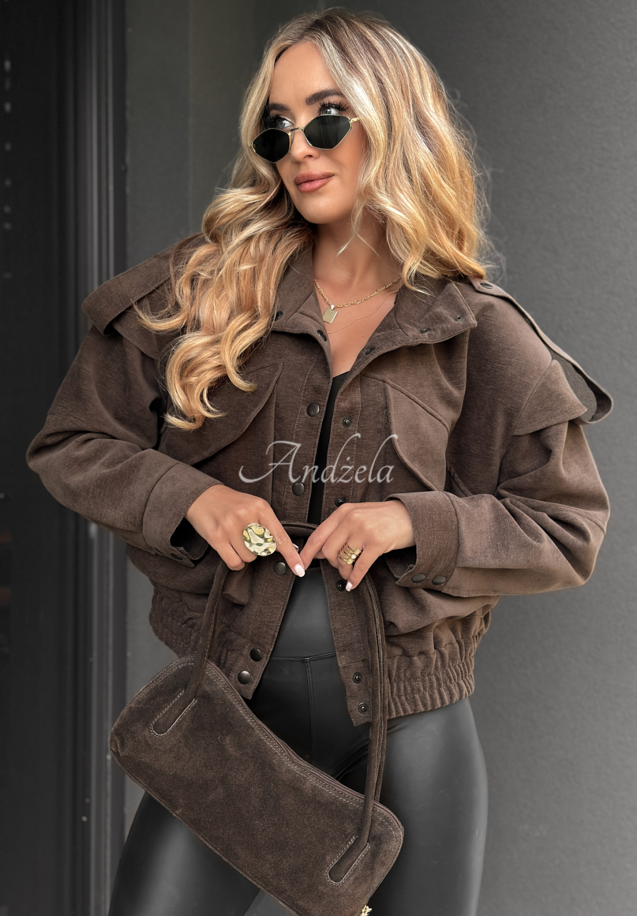 Geacă scurtă bomber Read &amp; Deleted