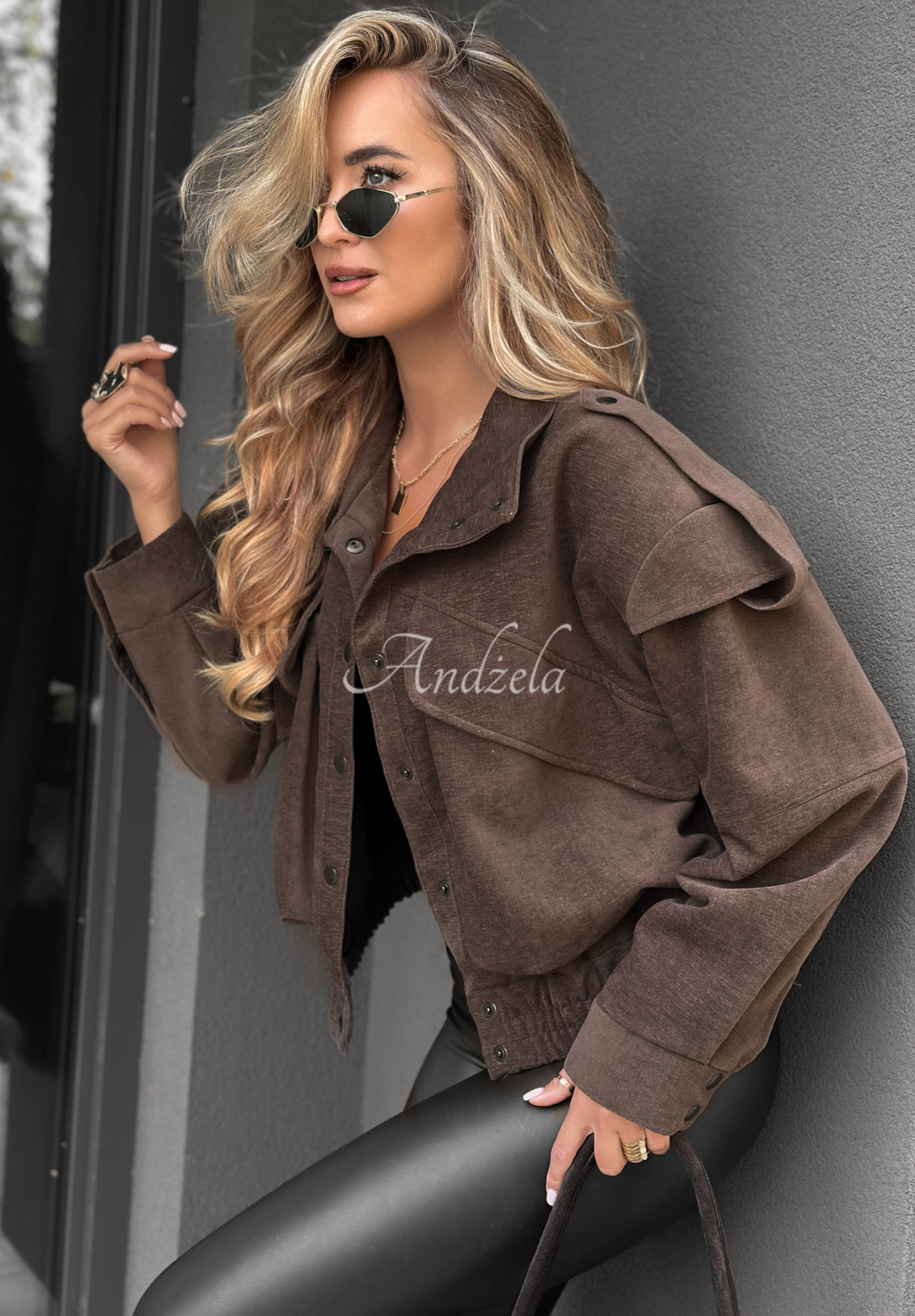 Geacă scurtă bomber Read &amp; Deleted