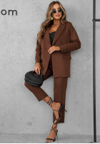 Sacou Runway Ready ciocolatie