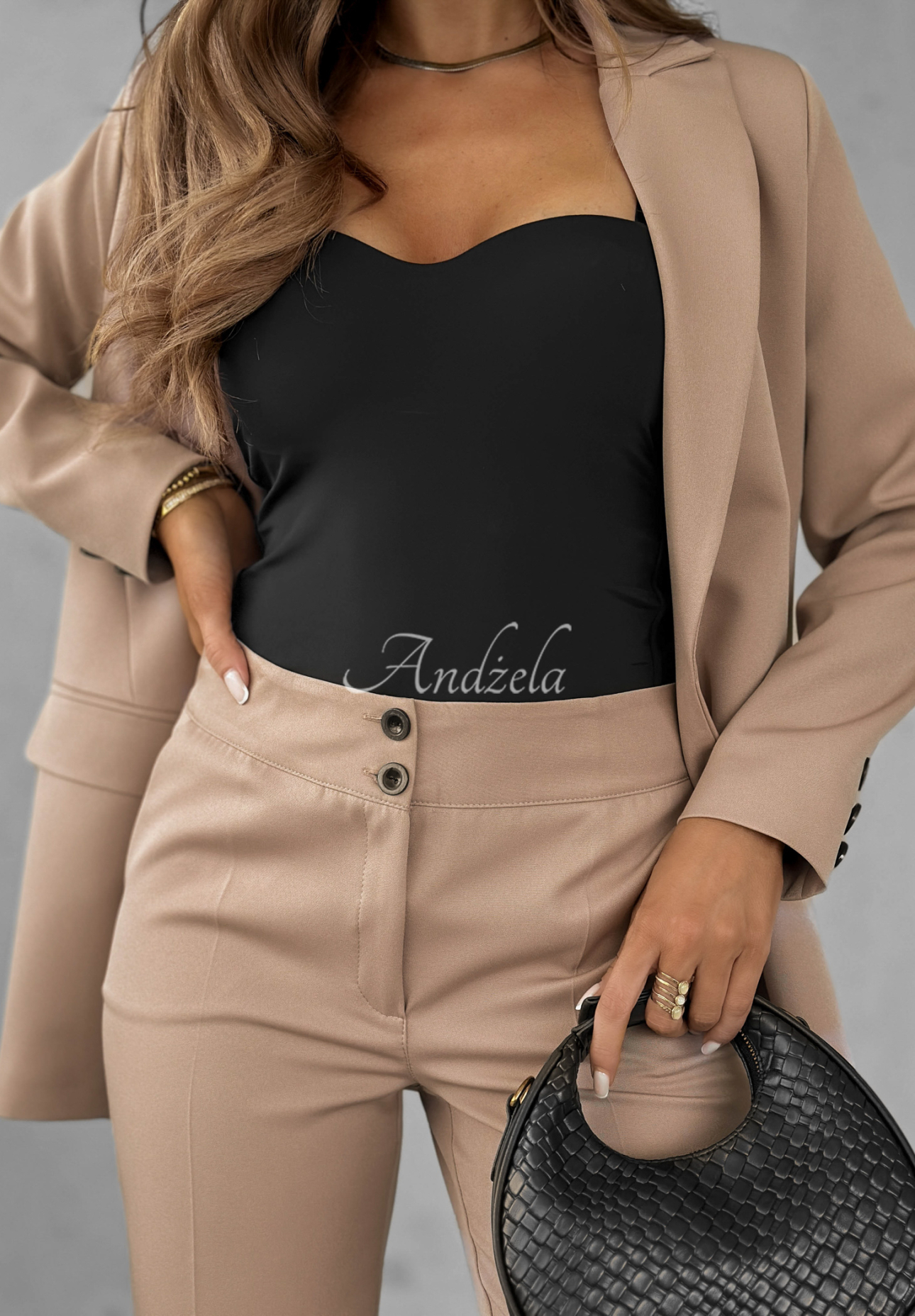 Pantaloni eleganți tip țigaretă Runway Ready