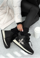 Sneakersy z futerkiem Getting Really Cold negre