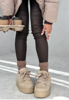 zamszowe sneakersy Comfy In The Cold bej