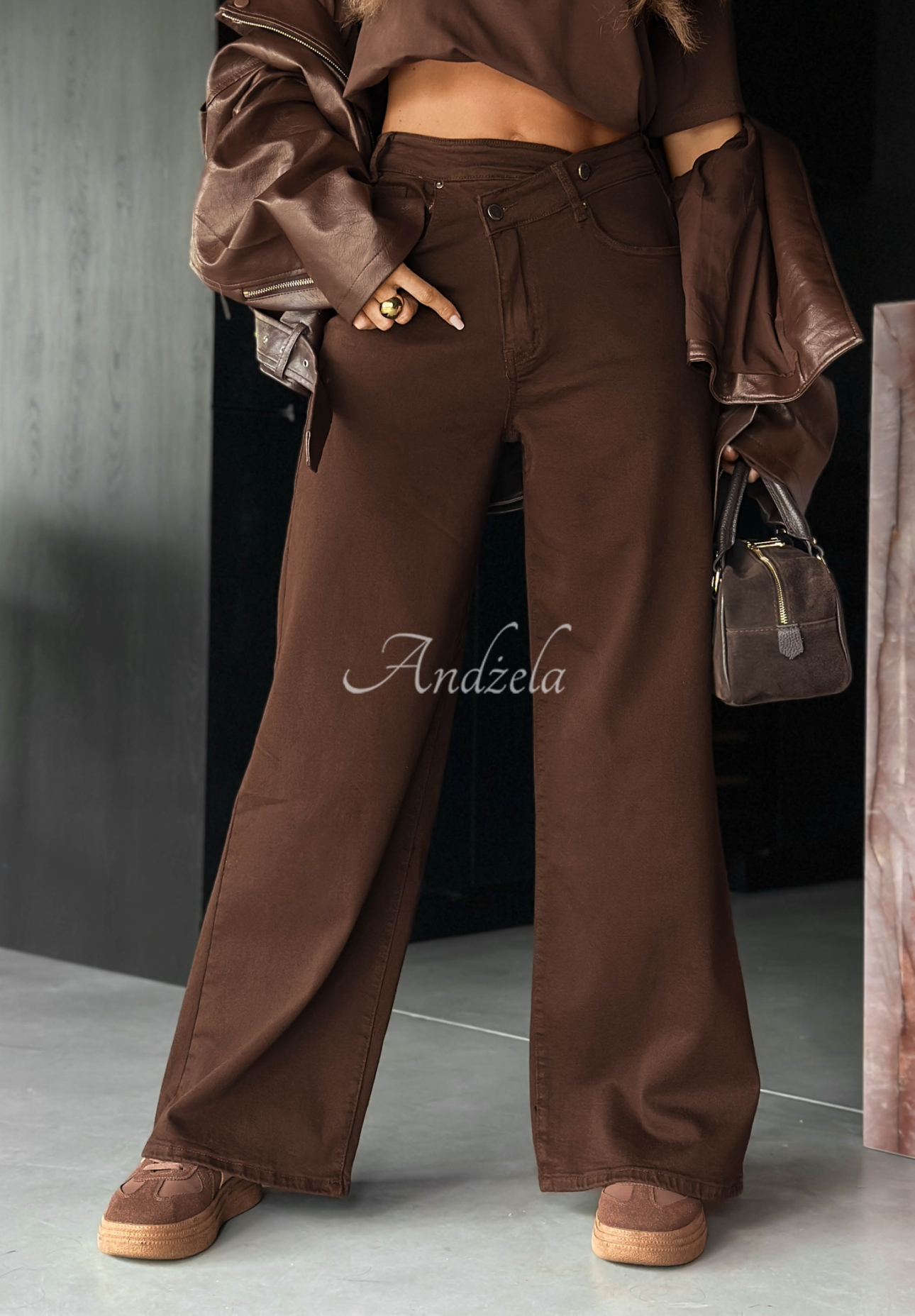 Blugi wide leg Same Mood