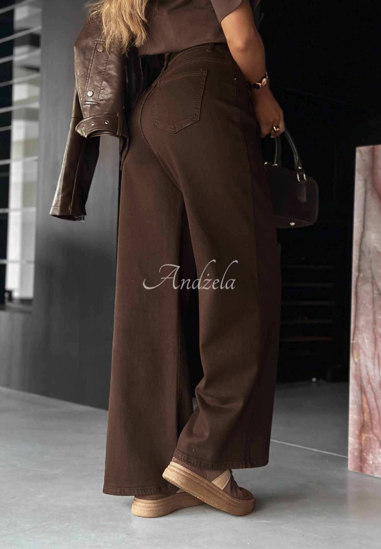 Blugi wide leg Same Mood