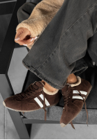 Adidași z kożuszkiem Deer Creek ciocolatii