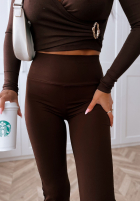 Colanți dzwony Can’t Stop ciocolatii