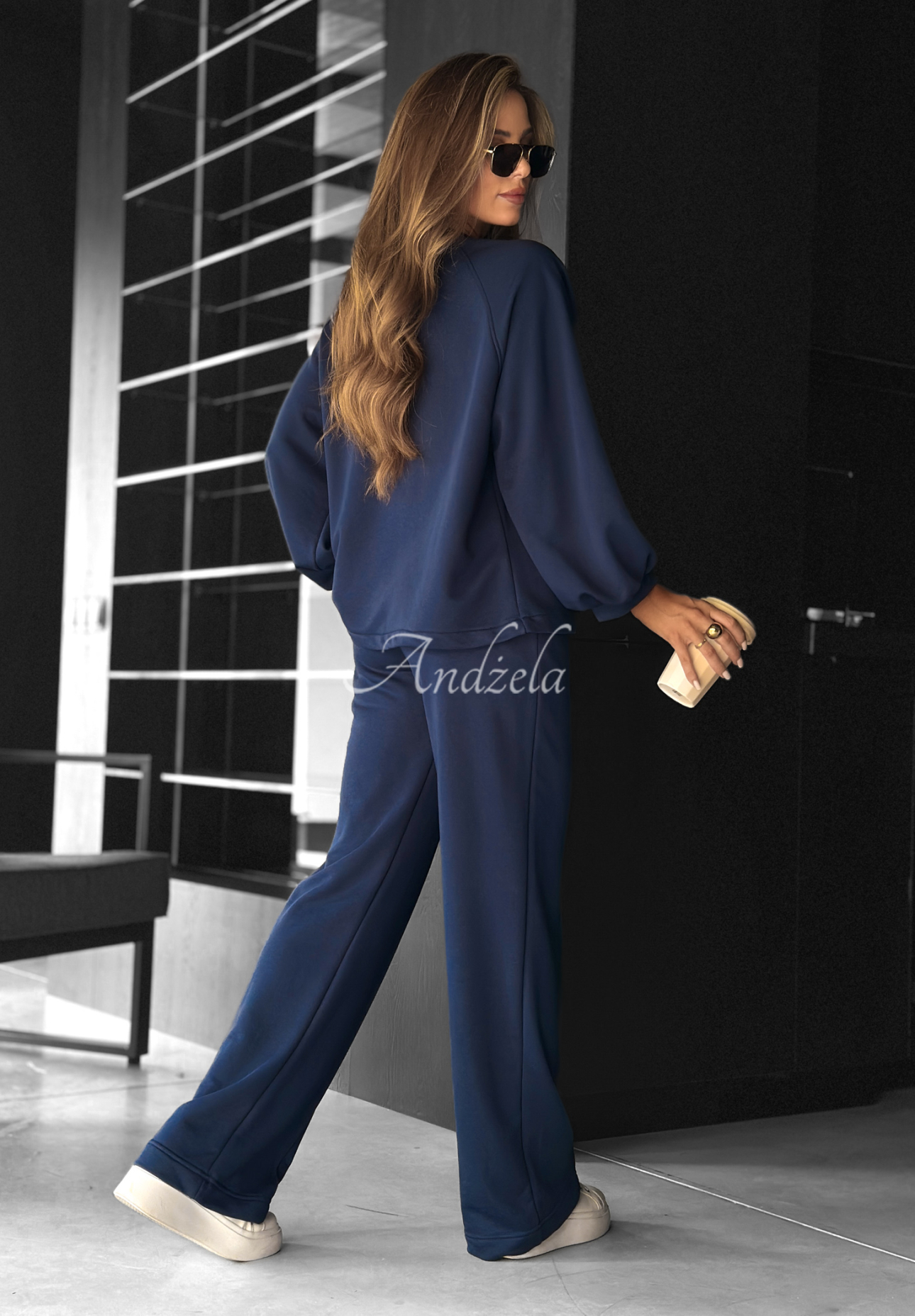 Set de trening hanorac și pantaloni wide leg Define Your Rules