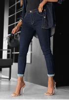 Pantaloni din denim skinny Hazelton bluemarin