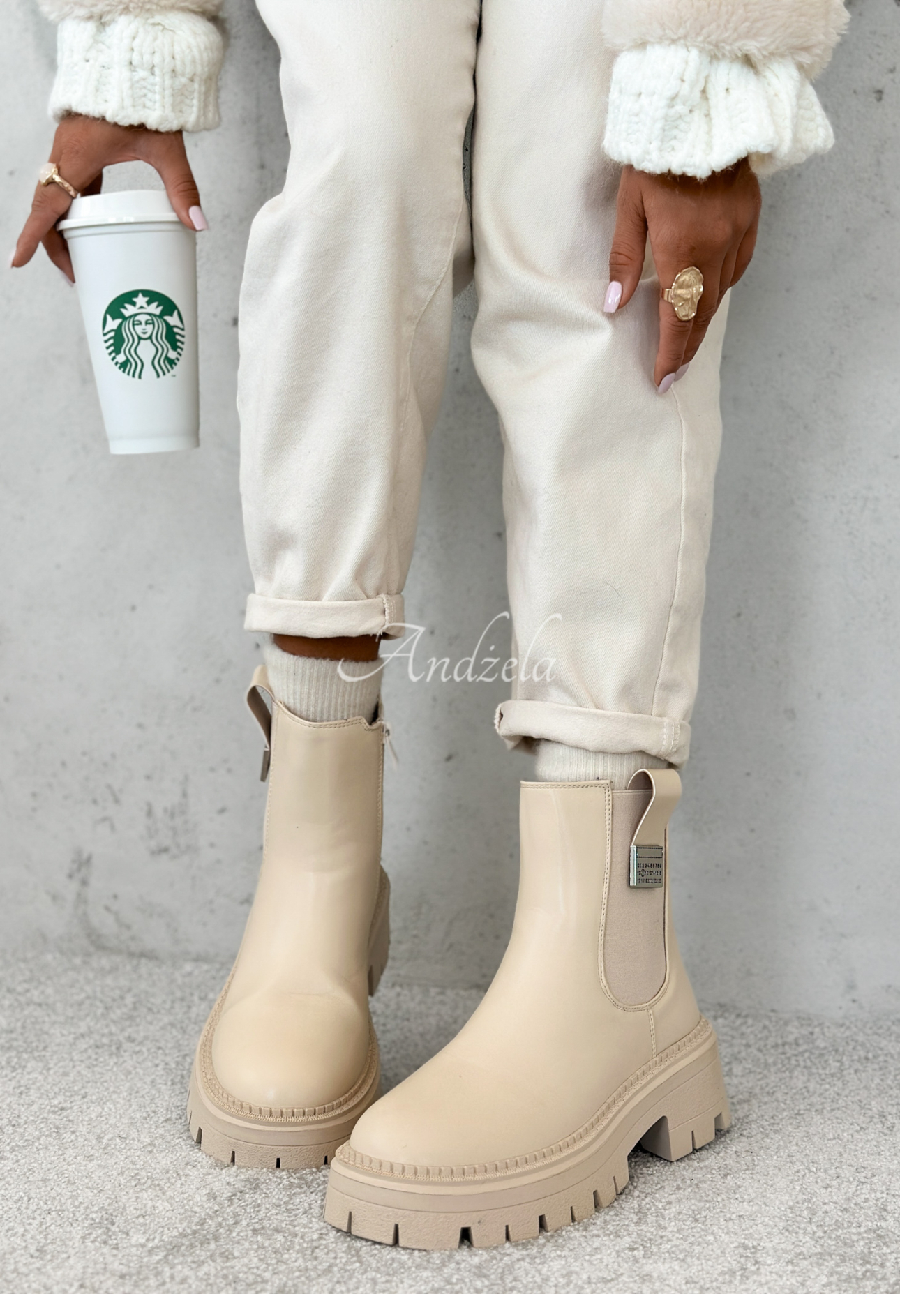 Botine din piele White Mountain
