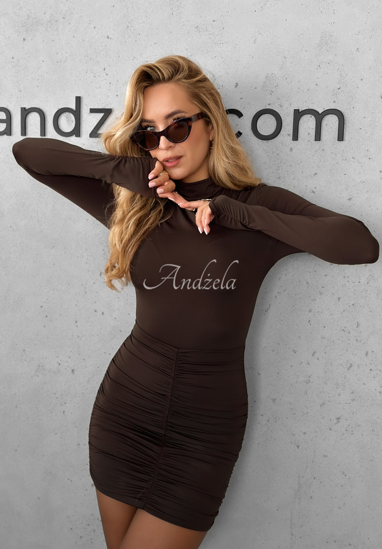 Rochie mini cu pliuri Final Hour