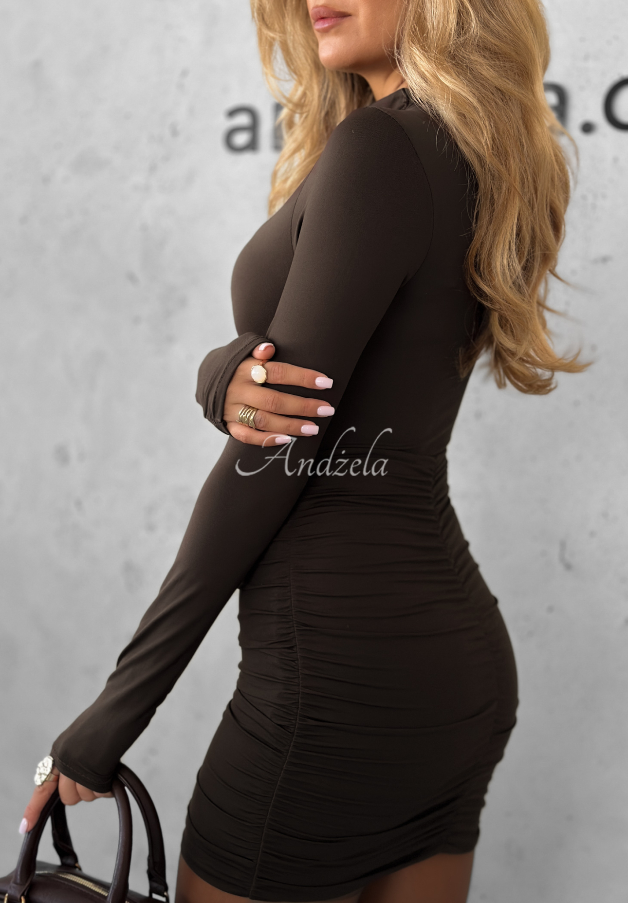 Rochie mini cu pliuri Final Hour