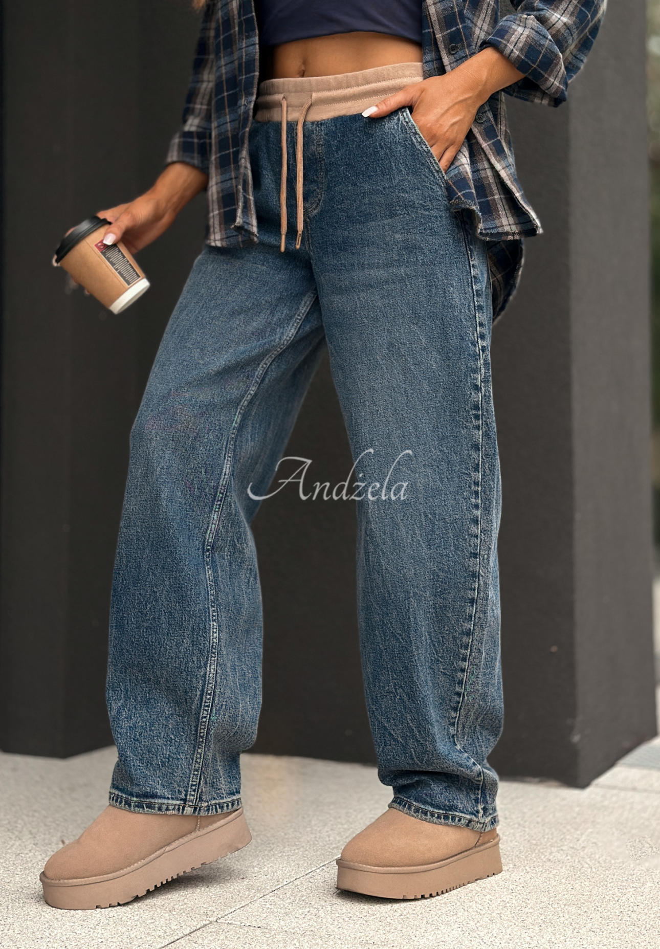 Blugi wide leg Not Your Type