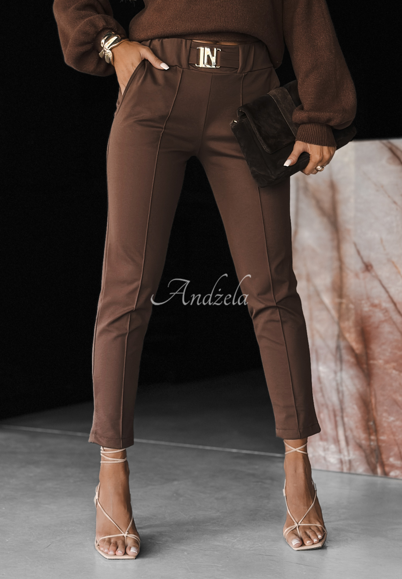 Pantaloni din material Every Day Count