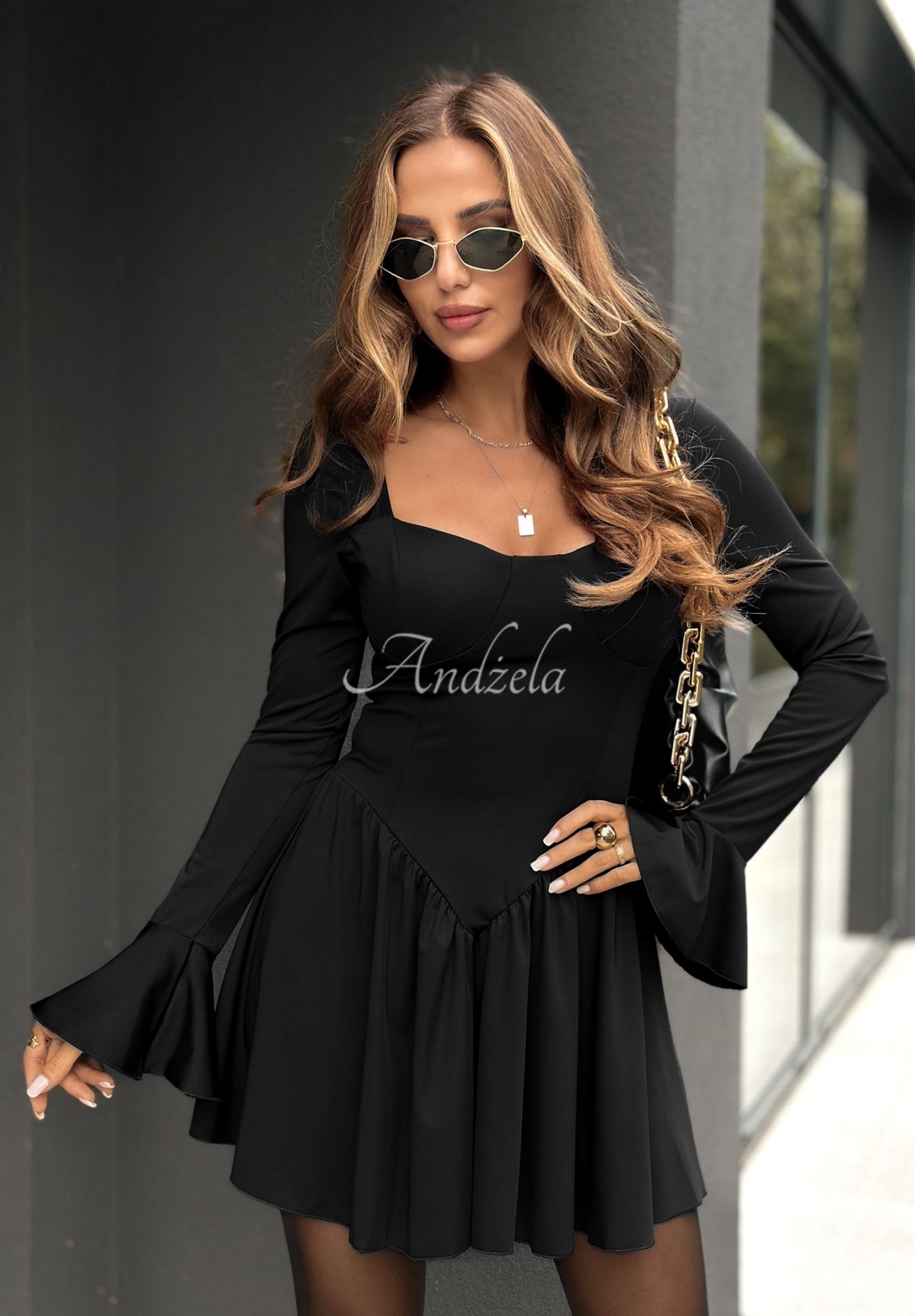 Rochie mini evazată Flirting With Life