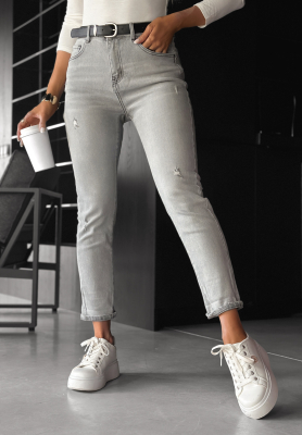 Blugi loose fit cu curea Not Even Close