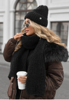 Szalik Winter Everywhere negru