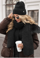 Szalik Winter Everywhere negru