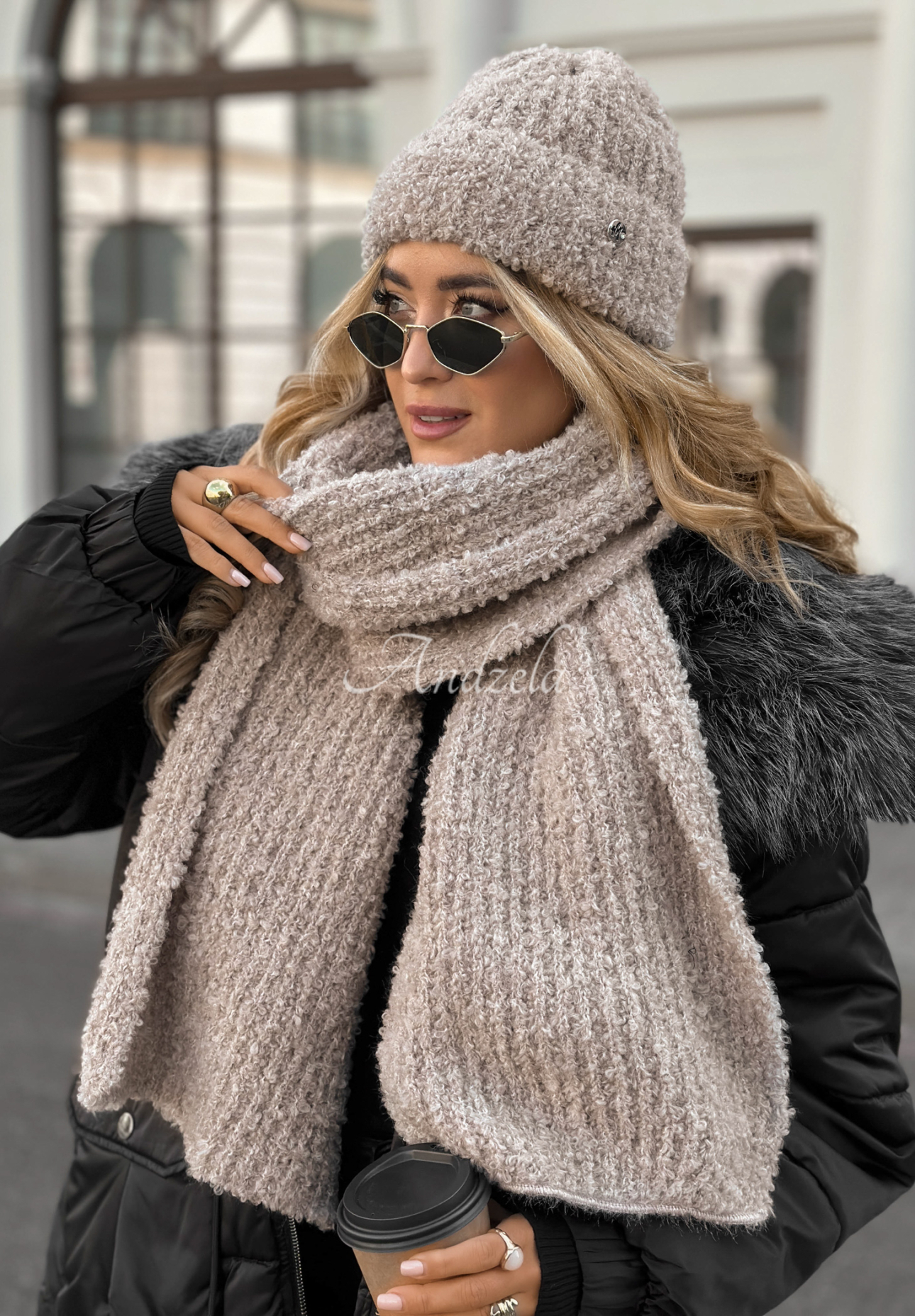 Eșarfă boucle Winter Everywhere
