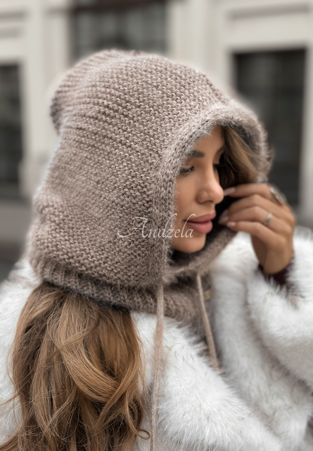 Căciulă tip balaclava cu glugă Winter Park
