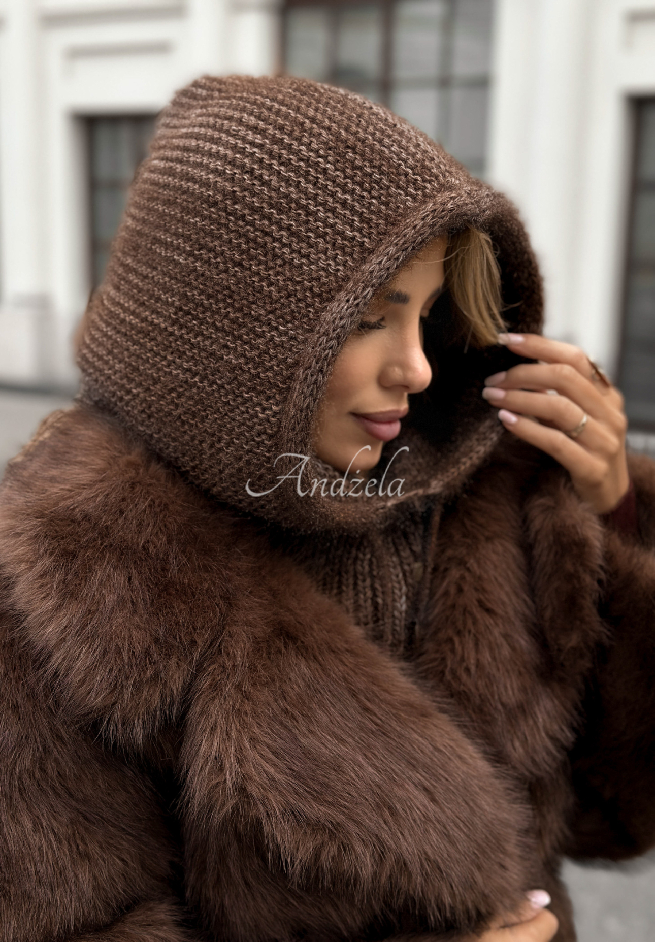 Căciulă tip balaclava cu glugă Winter Park