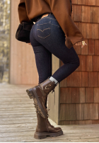 Pantaloni din denim mom fit New Meadows bluemarin