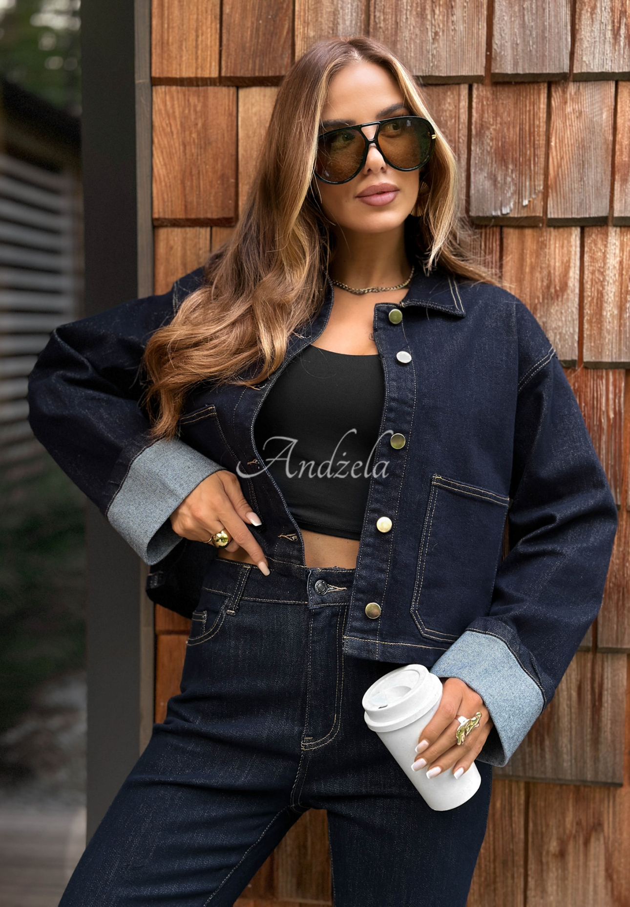 Cămașă din denim Goodness Returns