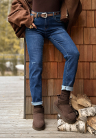 Pantaloni din denim skinny Missed Again albastre