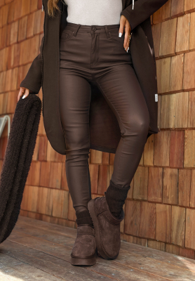 Pantaloni skinny cerați Falling Quiet