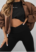 Colanți I Am Ready Now negre