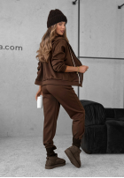 Compleu de trening Hanorac i Pantaloni Just Saw You bej