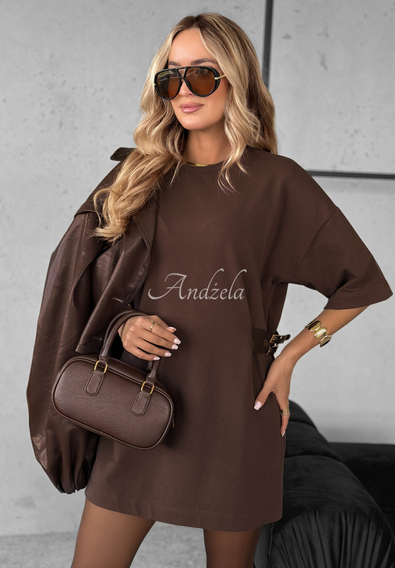 Rochie cu aplicație decorativă Somewhere Else