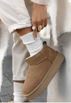 zamszowe Botine Wild Wind bej