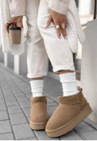 zamszowe Botine Wild Wind bej