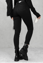 Pantaloni din denim mom fit Give It Everything negre