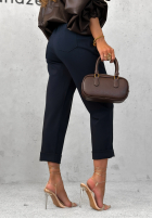 Pantaloni z paskiem Can’t Unsee bluemarin