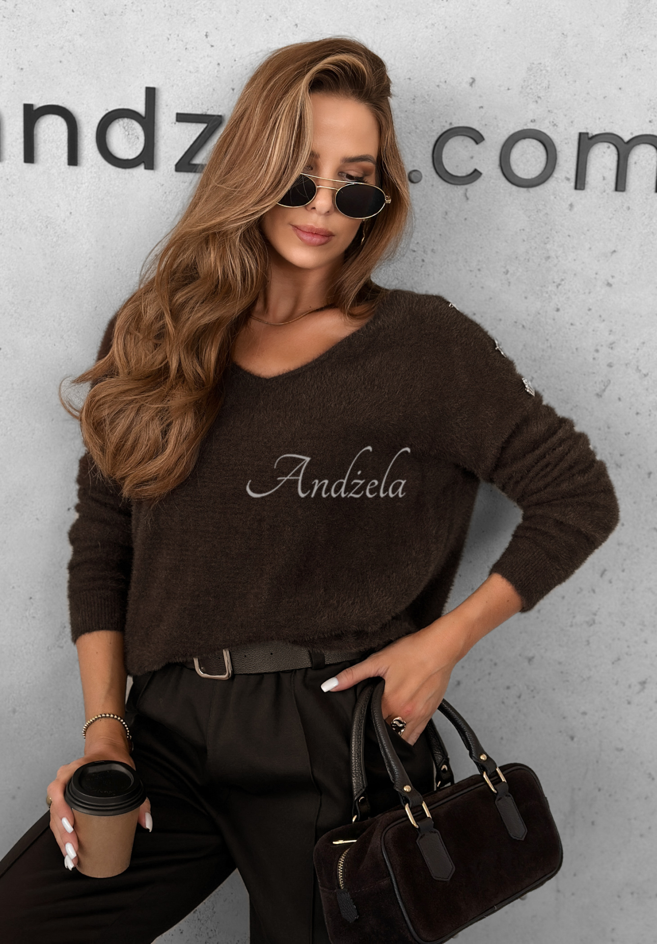 Pulover de alpaca Teddy Fluff