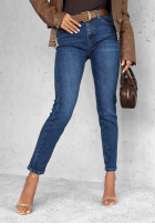 Pantaloni din denim Holding On albastre