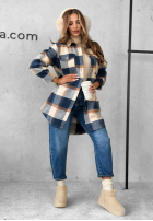 Pantaloni din denim balloon Still Feel It albastre