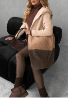 Długi Cardigan Show Me More bej